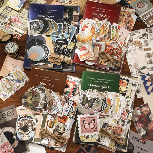 Whimsical Archives 80-Sheet Paper & Sticker Pack - product view 1