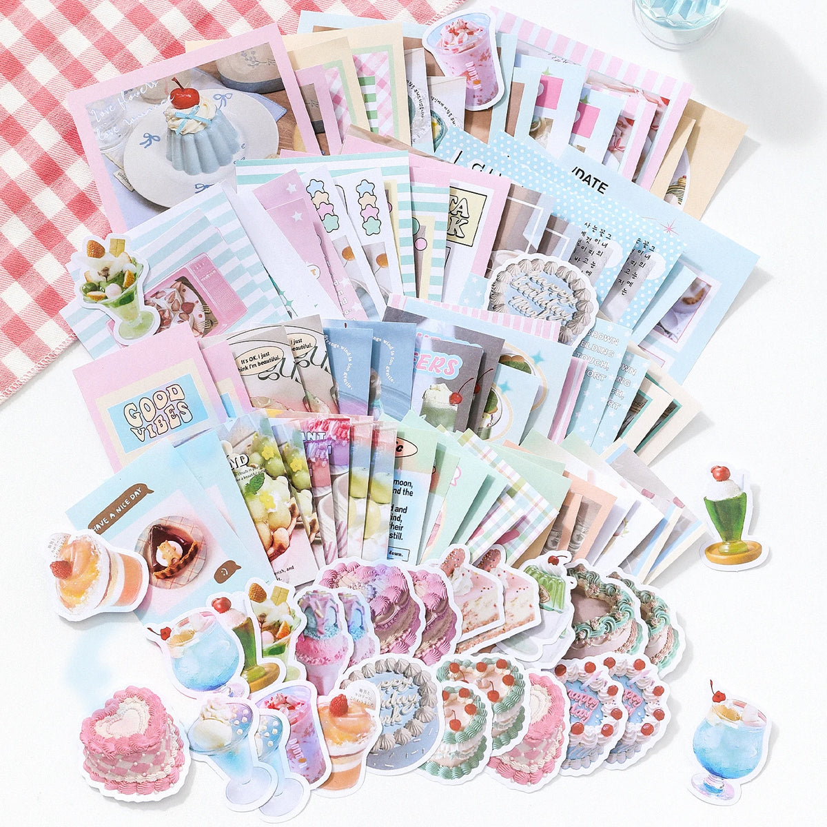 Pastel Daydream 100-Piece Scrapbooking Kit - product view 2