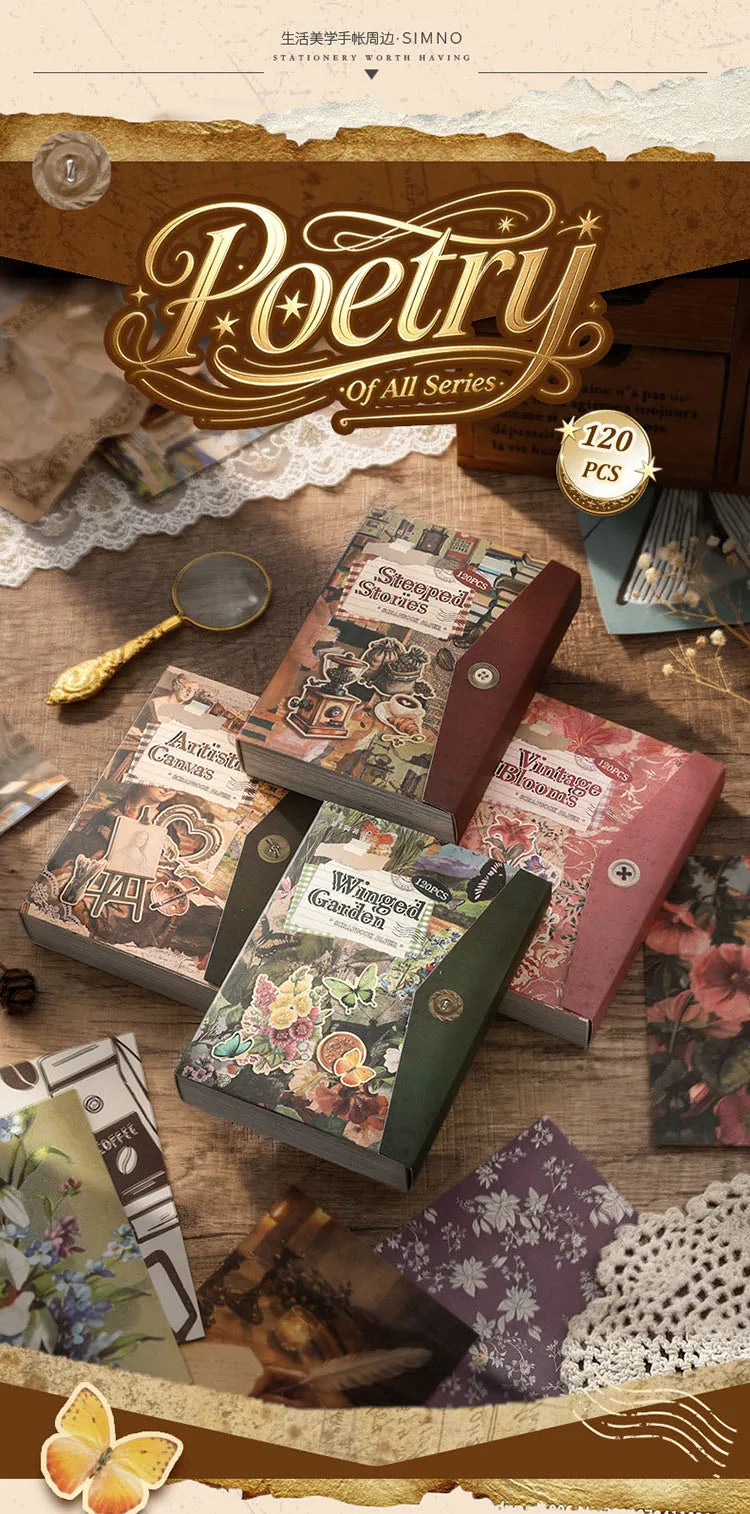 Painted Memories 120-Sheet Collage Paper Pack - product view 11