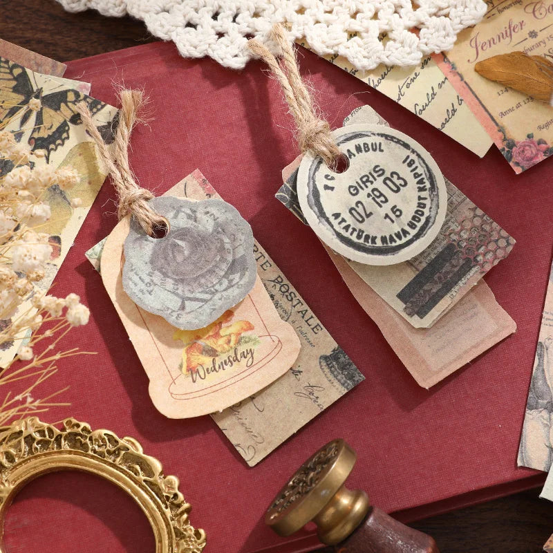 Memory Frames 100-Piece Vintage Paper Kit - product view 5