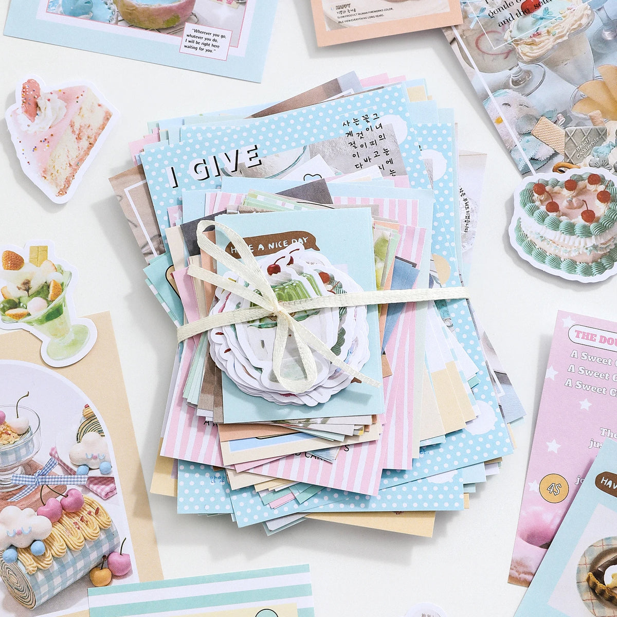 Pastel Daydream 100-Piece Scrapbooking Kit - product view 5