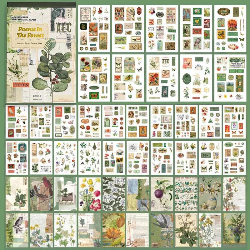 Timeworn Stories 400-Piece Sticker Book - product view 8