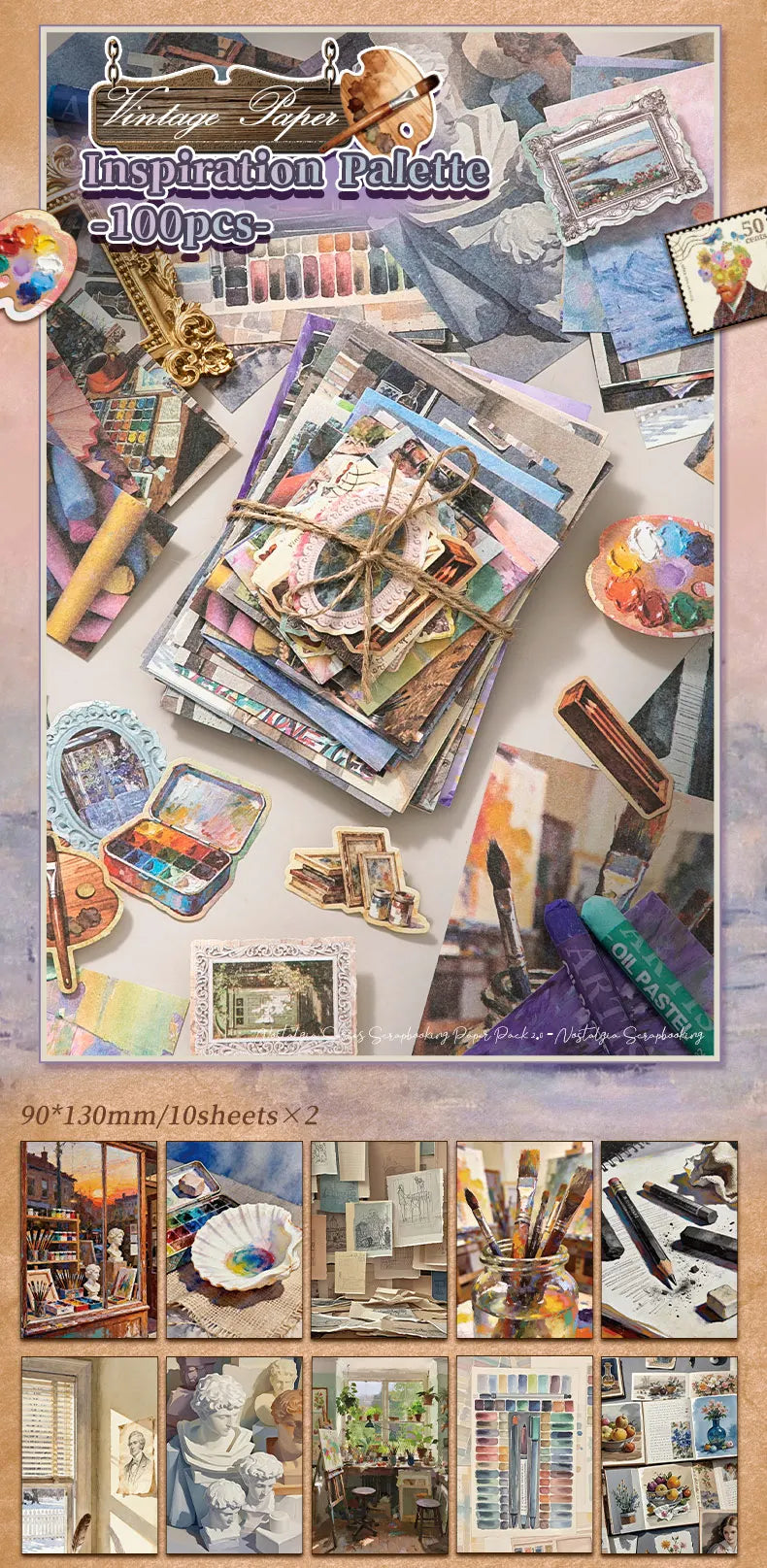 Curiosity Cabinet Paper & Sticker Kit - product view 14