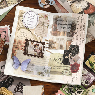 Whimsical Archives 80-Sheet Paper & Sticker Pack - product view 6