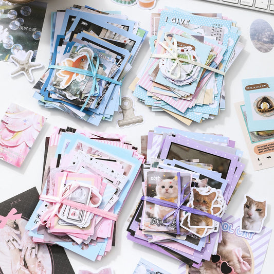 Pastel Daydream 100-Piece Scrapbooking Kit - product view 1