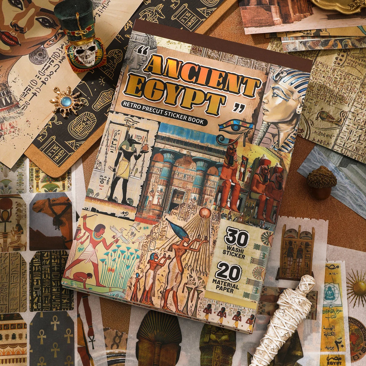 Ancient Egypt 50-Sheet Sticker Book - product view 1