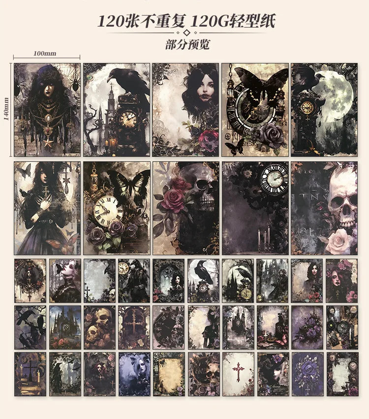 Night Garden Vintage Paper Collection - product view 15