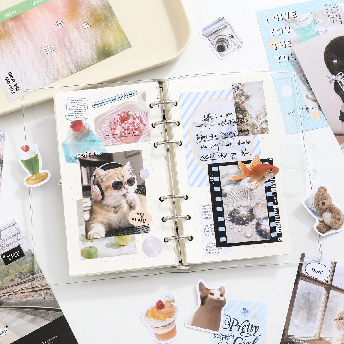Pastel Daydream 100-Piece Scrapbooking Kit - product view 4