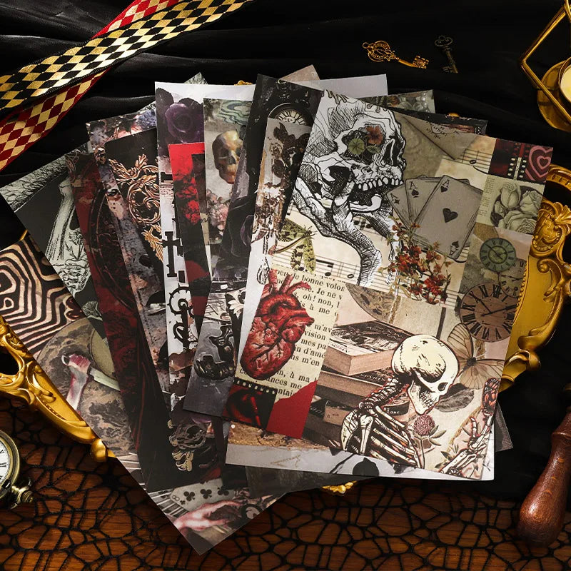 Midnight Castle Gothic 50-Sheet Sticker Book - product view 4