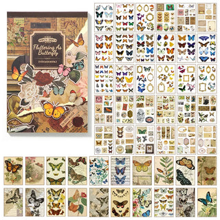 Flora & Butterfly 50-Page Sticker Book - product view 7
