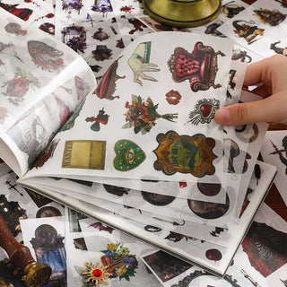 Midnight Castle Gothic 50-Sheet Sticker Book - product view 2