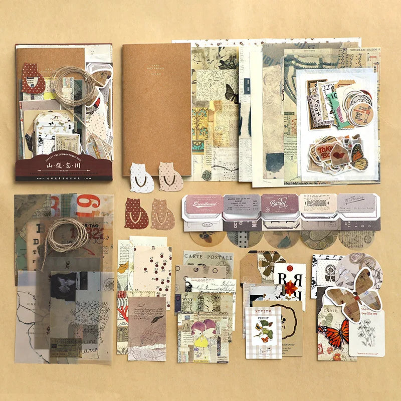 Vintage Atelier Paper & PET Collage Kit - product view 8