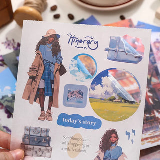 Literary Café 50-Piece Sticker Book - product view 4