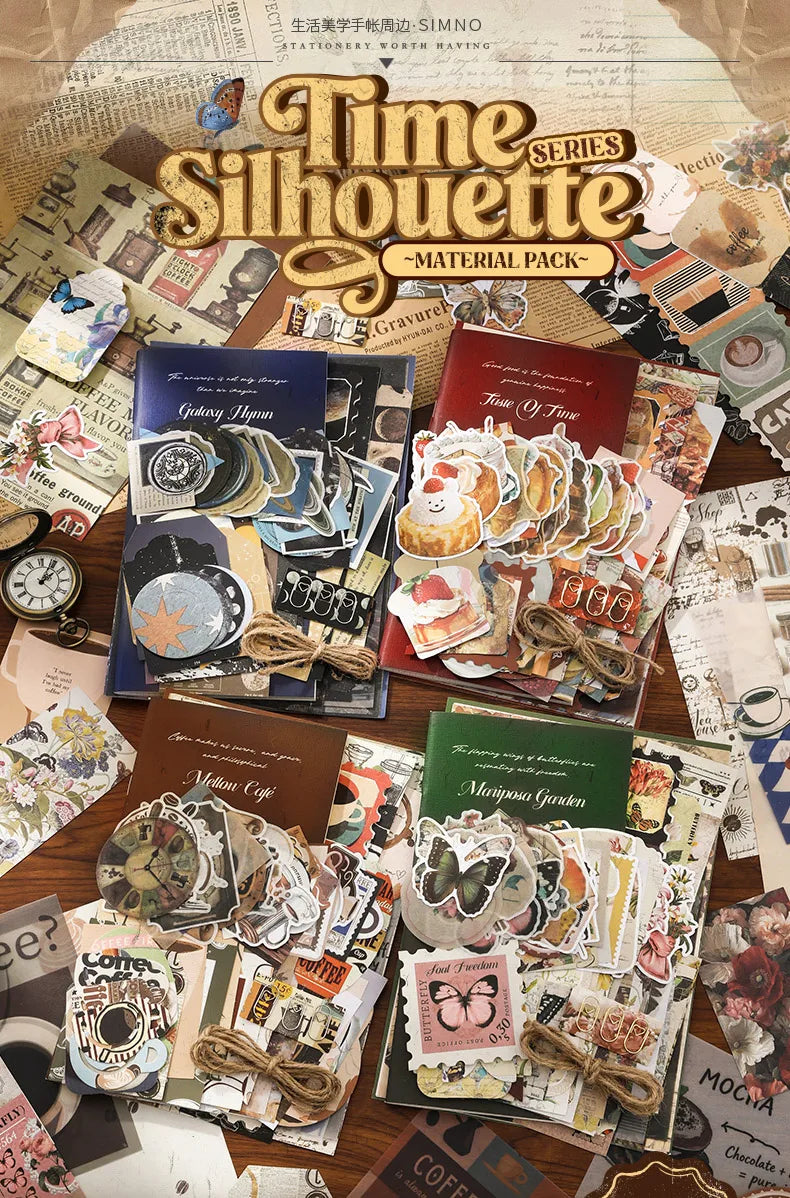 Whimsical Archives 80-Sheet Paper & Sticker Pack - product view 11