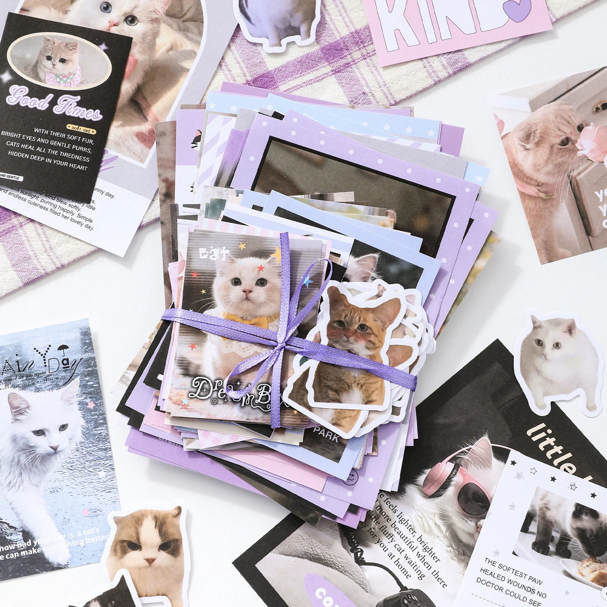 Pastel Daydream 100-Piece Scrapbooking Kit - product view 6