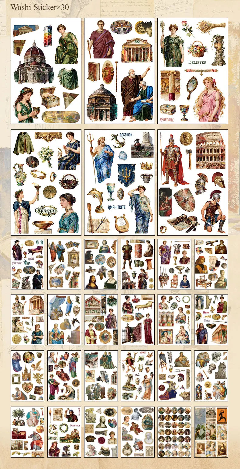 Renaissance Gallery 50-Sheet Sticker Book - product view 14