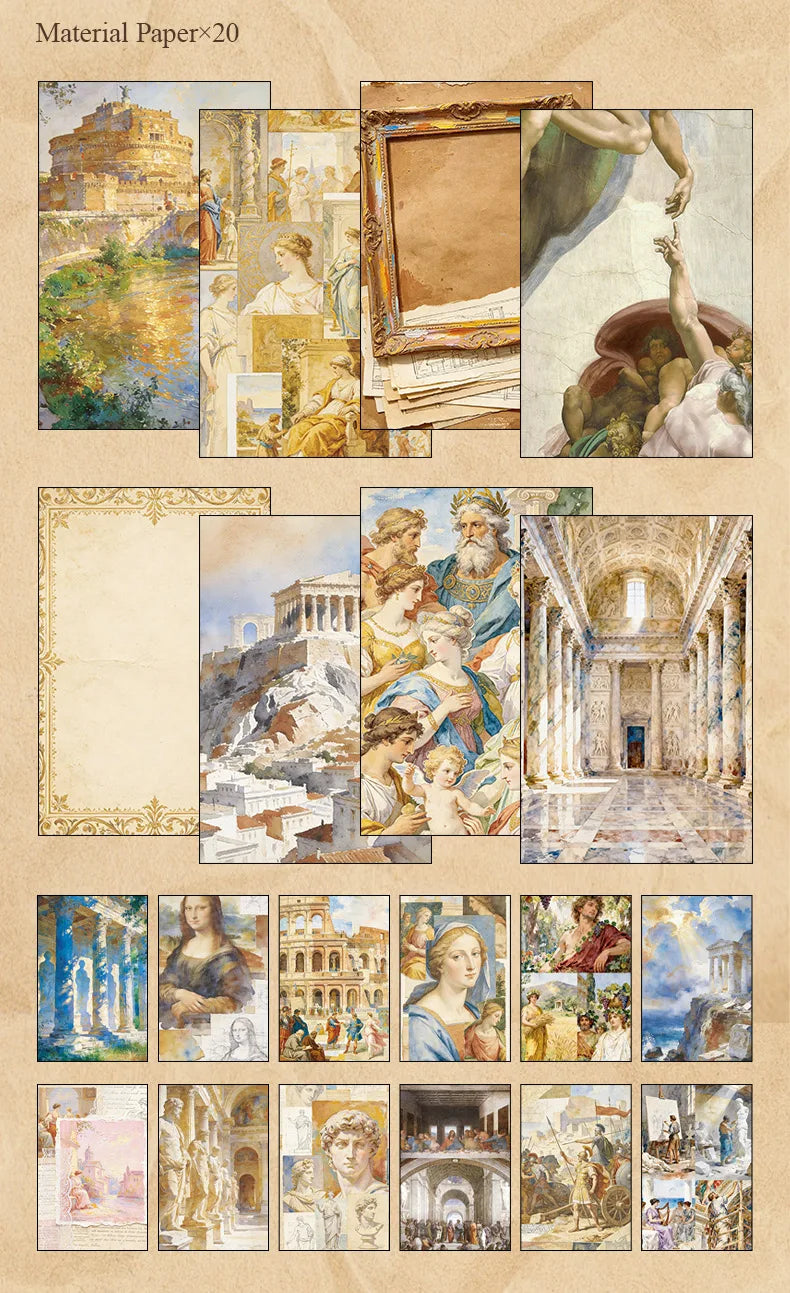 Renaissance Gallery 50-Sheet Sticker Book - product view 15