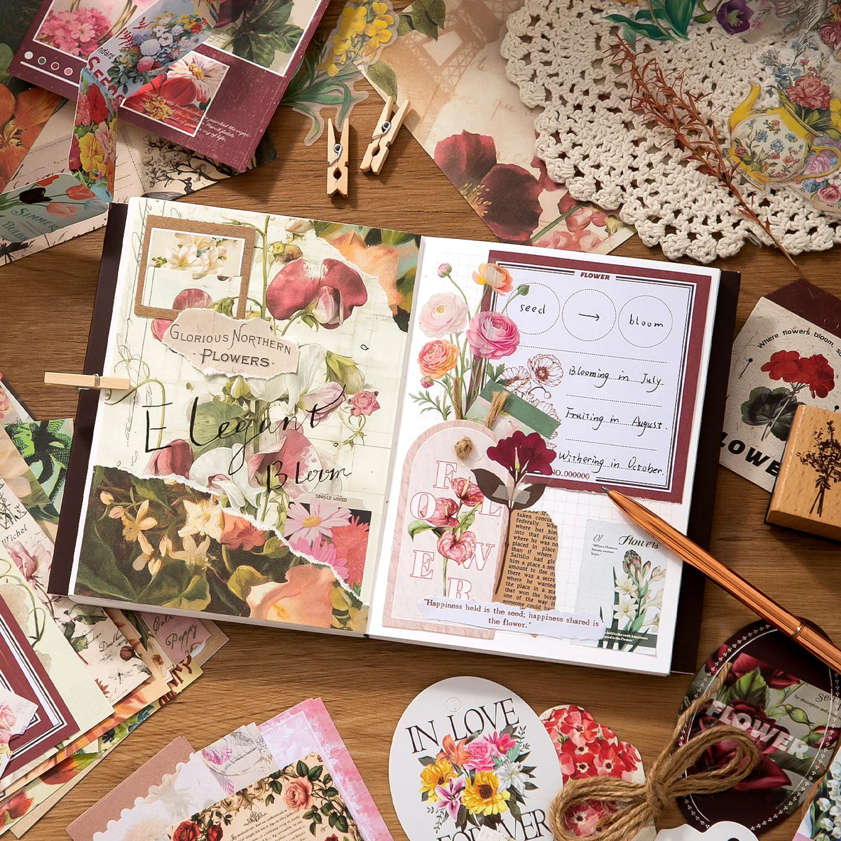 Suitcase Stories 115-Piece Ephemera Pack - product view 3