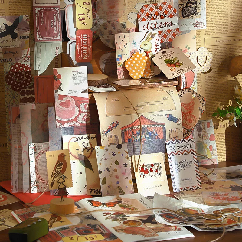 Vintage Atelier Paper & PET Collage Kit - product view 2