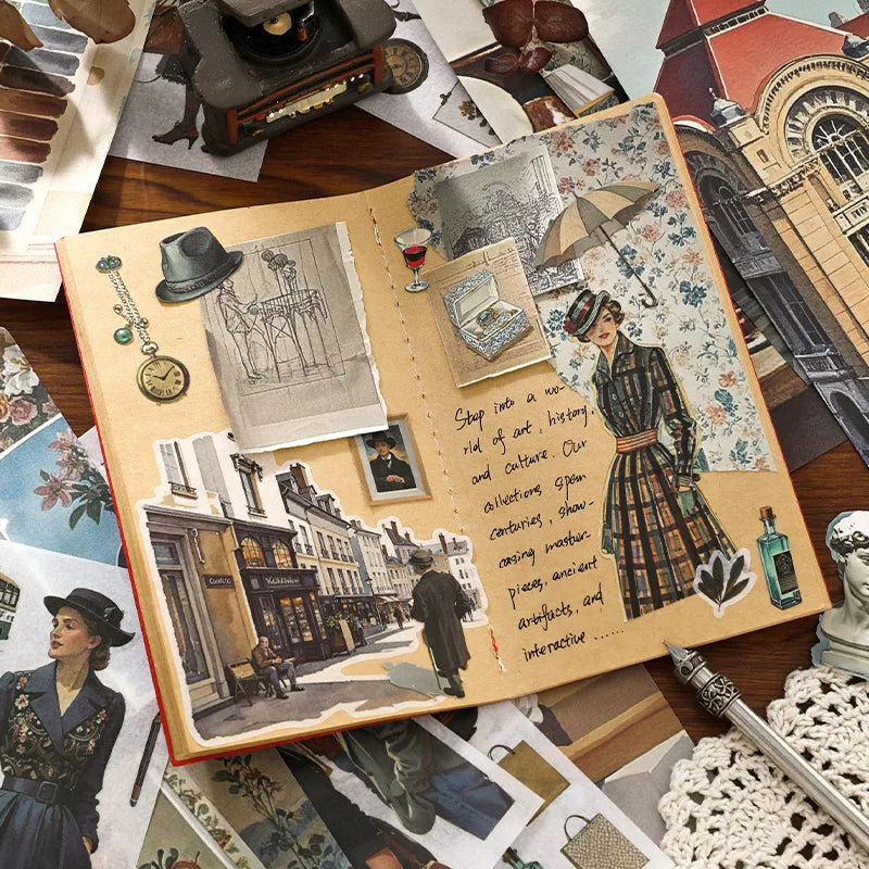 Coffeehouse & Museum Gold-Foil Sticker Kit - product view 5