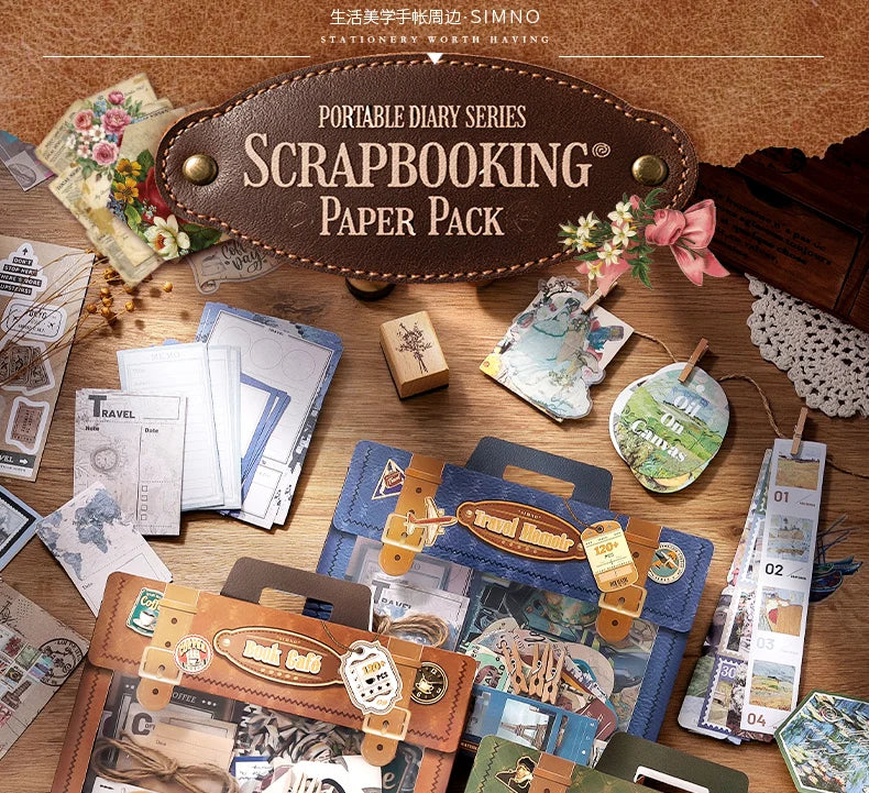 Suitcase Stories 115-Piece Ephemera Pack - product view 11