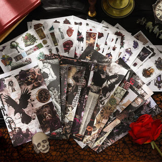 Midnight Castle Gothic 50-Sheet Sticker Book - product view 3