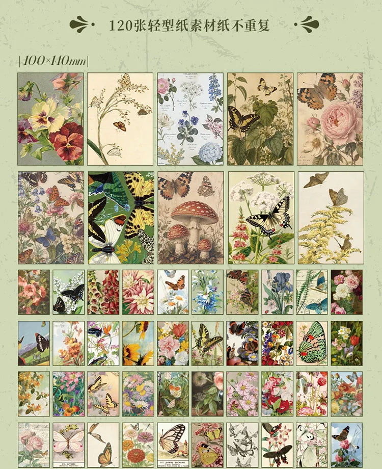 Painted Memories 120-Sheet Collage Paper Pack - product view 14