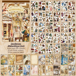 Renaissance Gallery 50-Sheet Sticker Book - product view 7