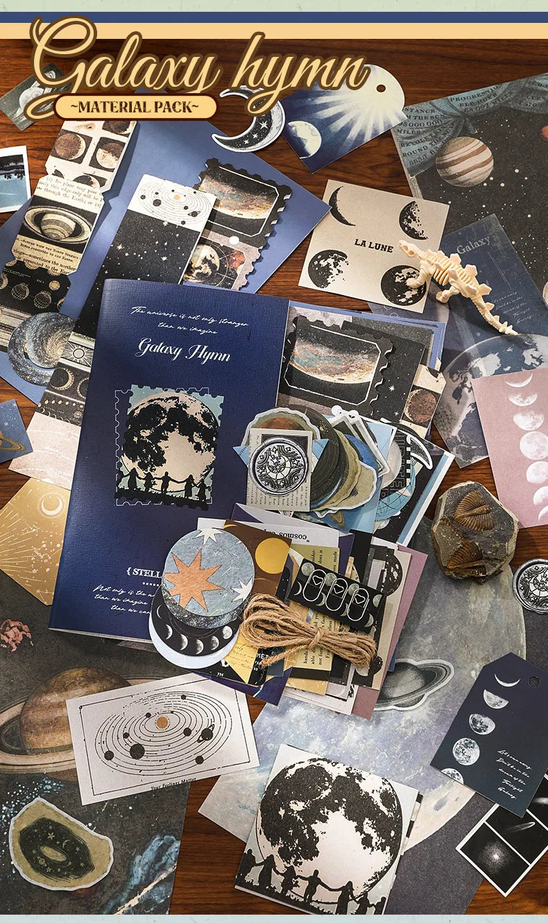 Whimsical Archives 80-Sheet Paper & Sticker Pack - product view 15