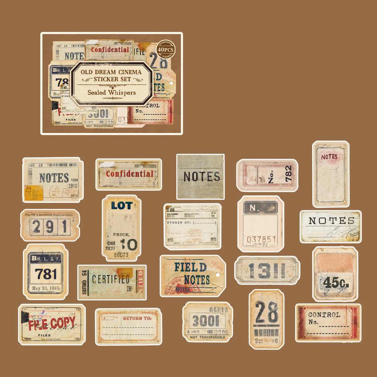Old Dream Cinema Ephemera Kit - product view 12