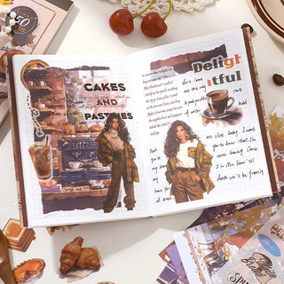 Literary Café 50-Piece Sticker Book - product view 2