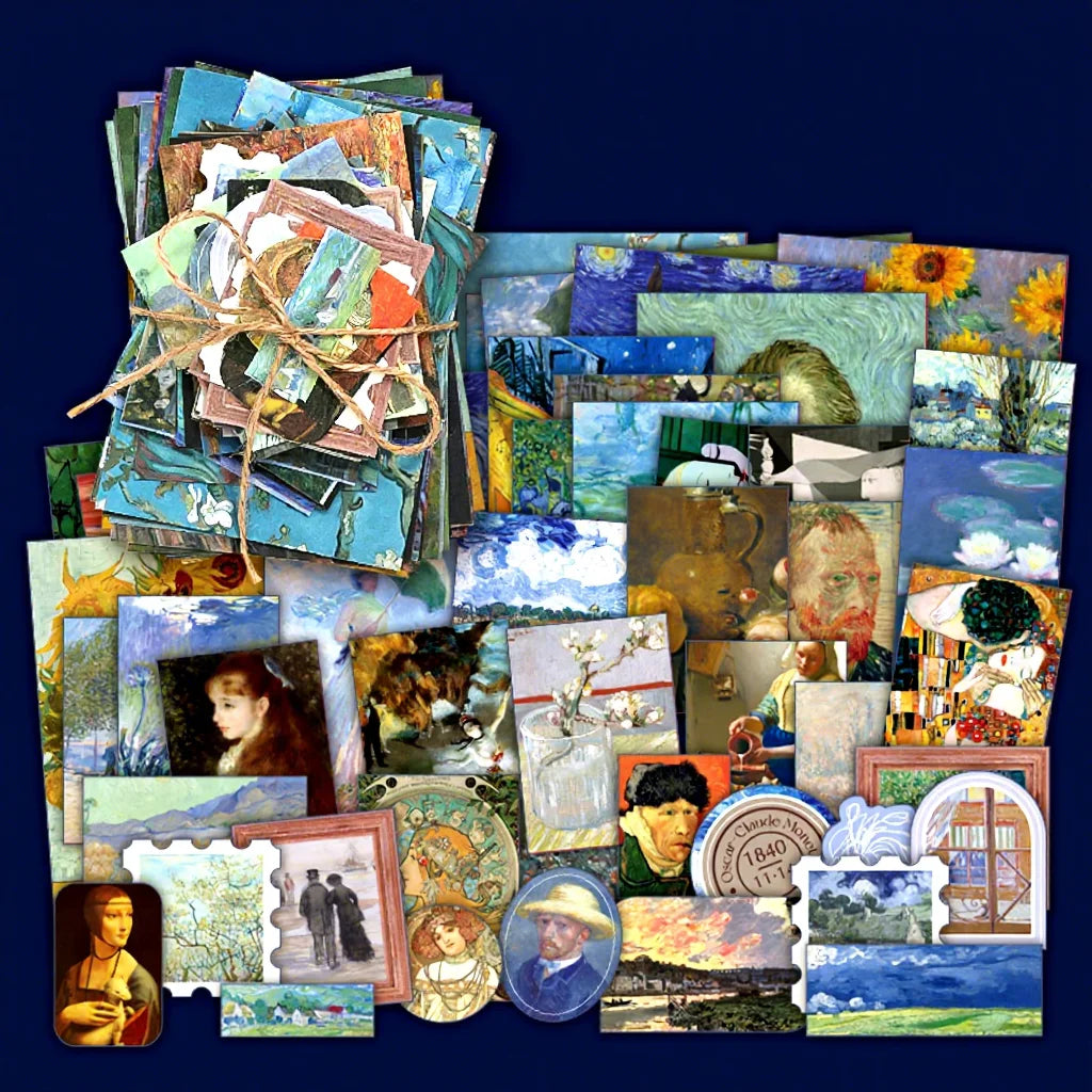 Memory Frames 100-Piece Vintage Paper Kit - product view 7