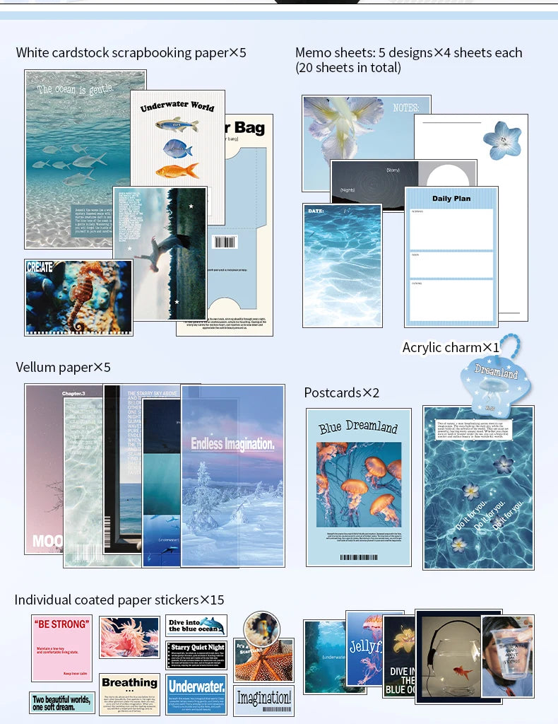 Soft Focus 70-Piece Photo Ephemera Pack - product view 14