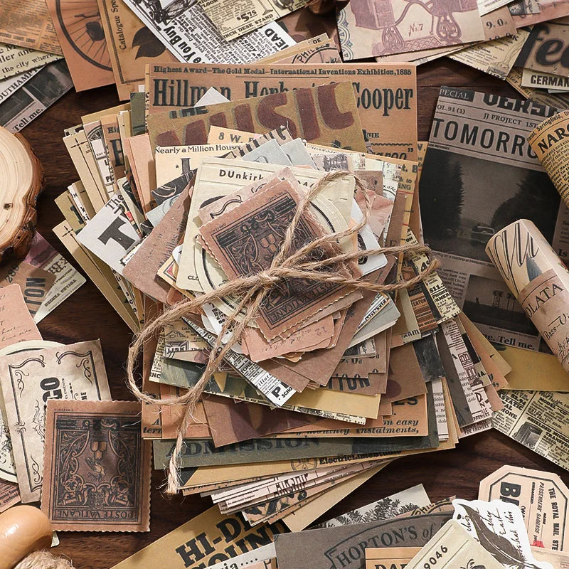 Memory Frames 100-Piece Vintage Paper Kit - product view 3