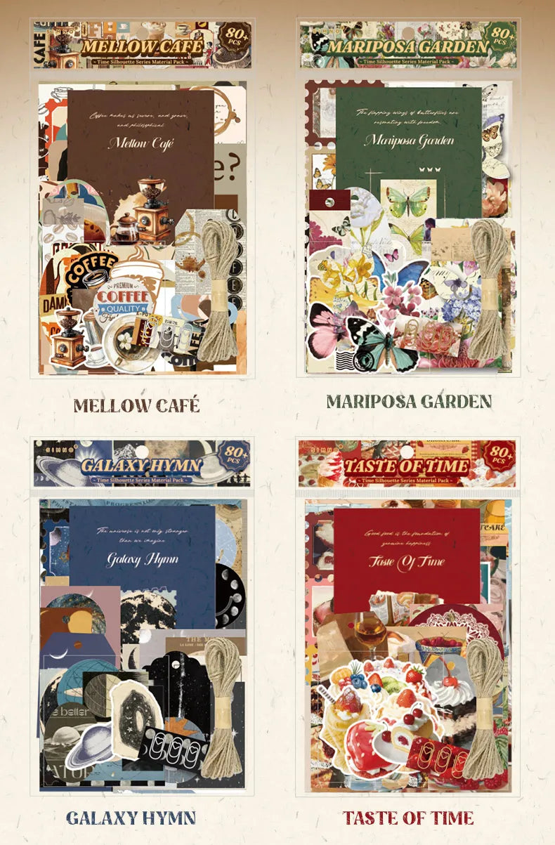 Whimsical Archives 80-Sheet Paper & Sticker Pack - product view 13