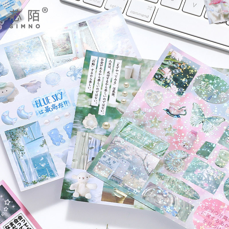 Pink Dreamcore sticker themes