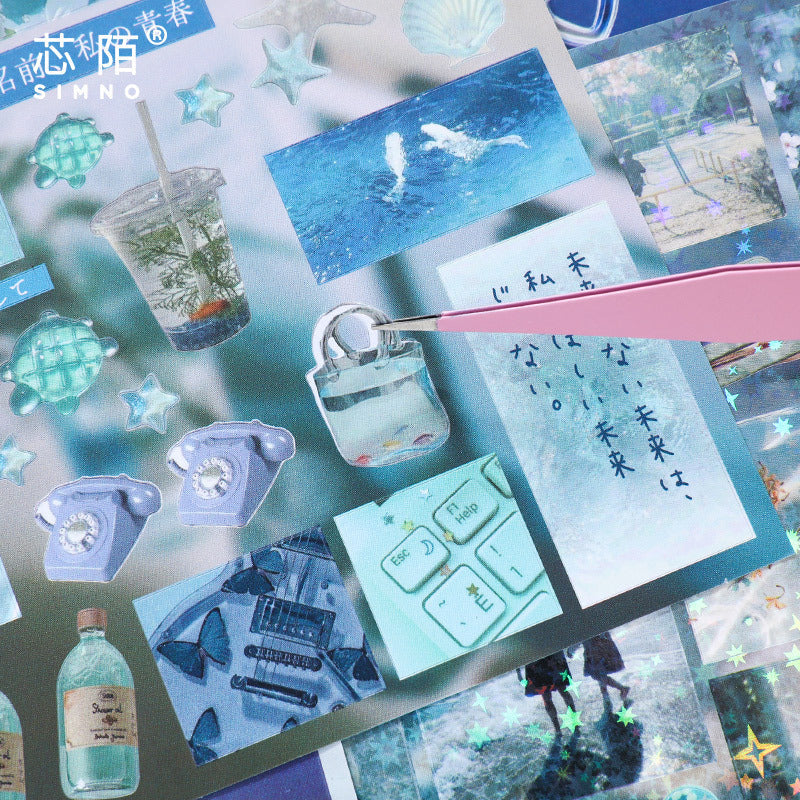 Dreamcore pre-cut sticker assortment