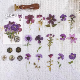 Pressed Florals 40-Piece Specimen Sticker Pack