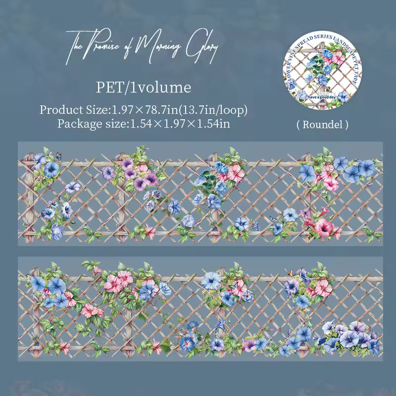 Garden Fence 50mm PET Decorative Tape