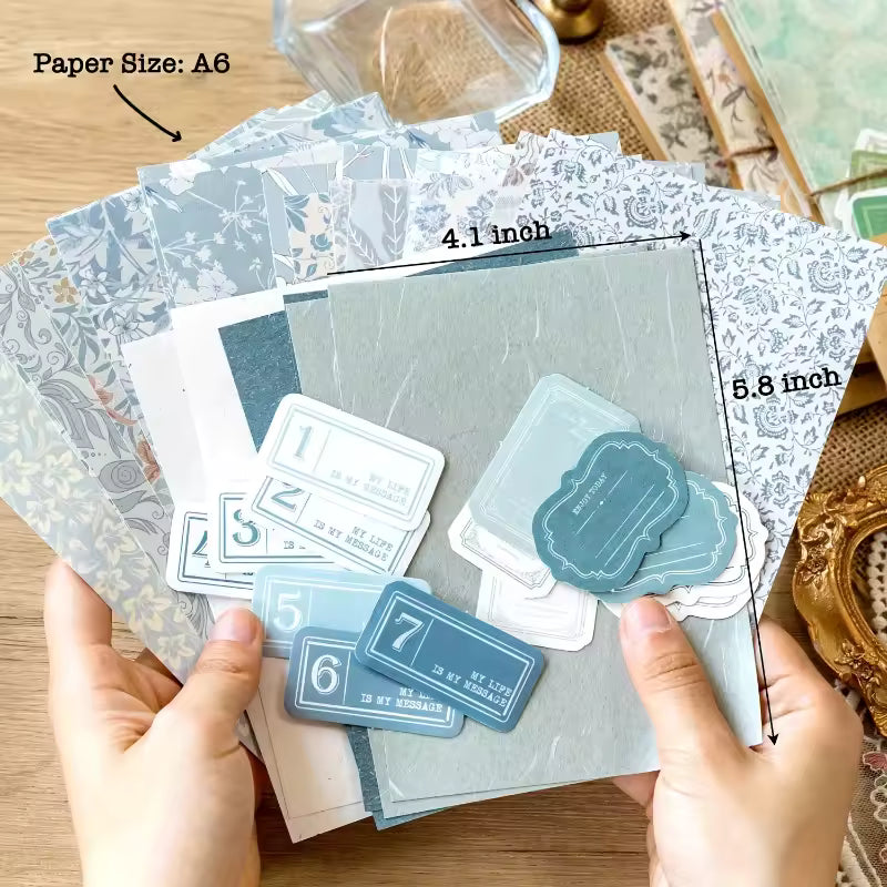 Paper and mesh assortment detail