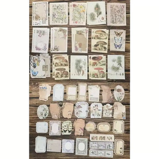 Nature-Inspired Ephemera Kit - papers laid out flat