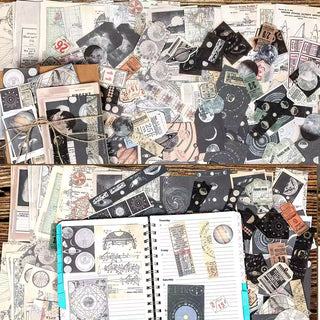 Astrology ephemera kit vintage star map paper
