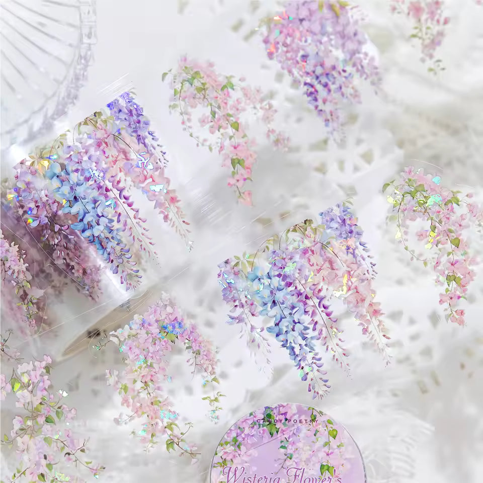 Wisteria Lantern 50mm Decorative Tape