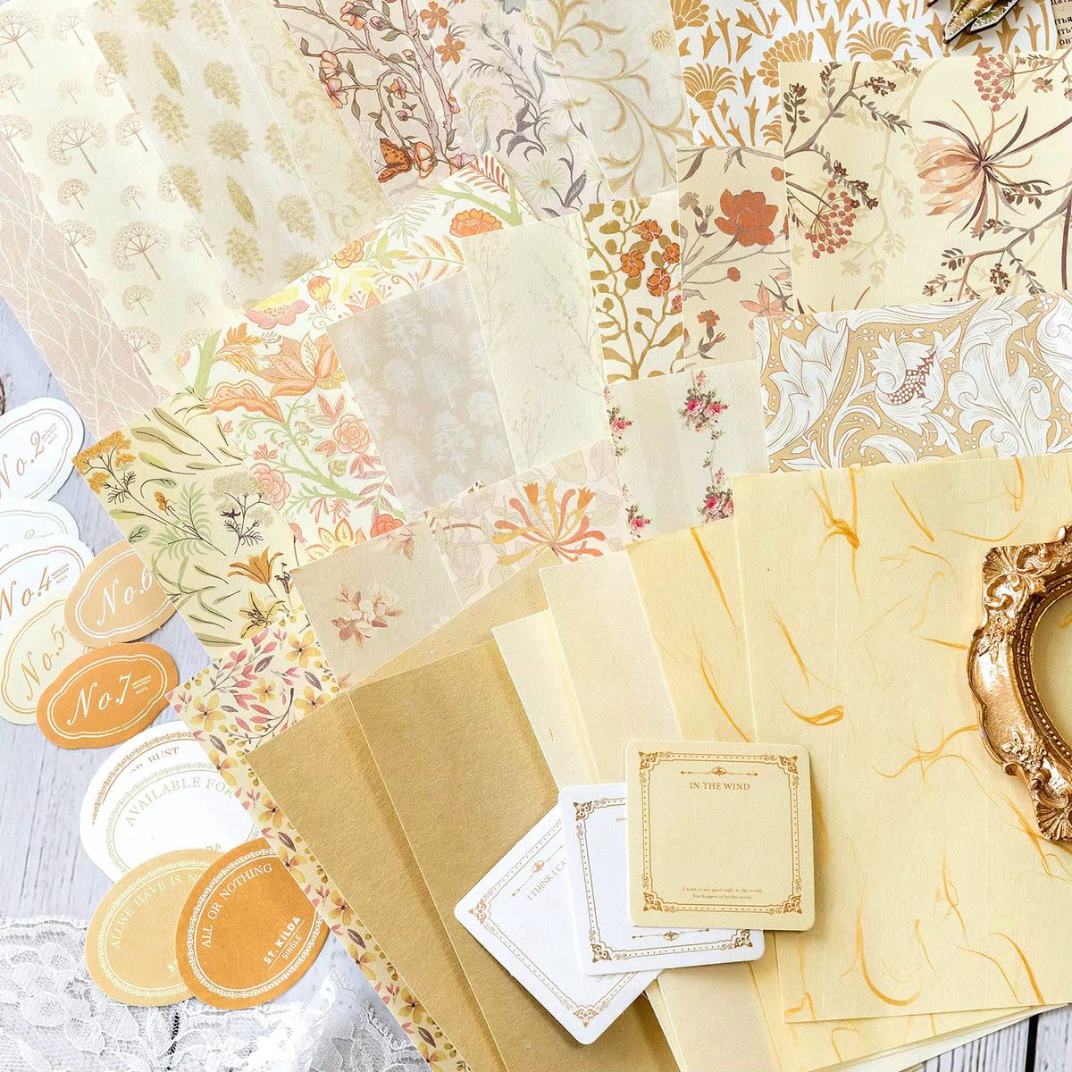 Secret Garden 40-Piece Vintage Paper Pack
