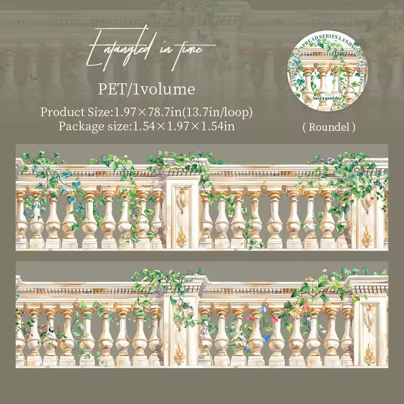 Garden Fence 50mm PET Decorative Tape