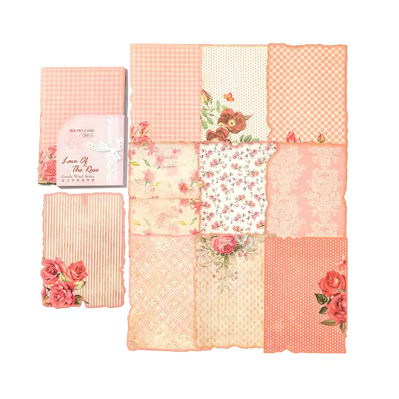 Timeworn Pages 30-Sheet Vintage Paper Pack