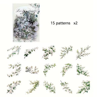 Spring Branches 30-Piece Sticker Pack