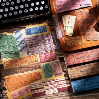 Ticket Collector 45-Piece Boxed Sticker Set
