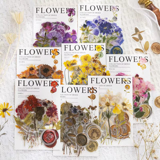 Pressed Florals 40-Piece Specimen Sticker Pack