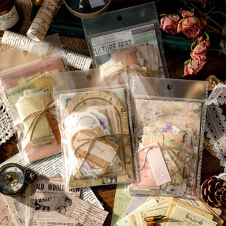 Wanderer's Desk 100-Piece Ephemera Kit
